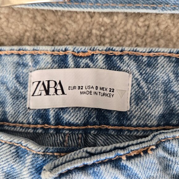 ZARA Cargo Jeans size 0 - Picture 3 of 6